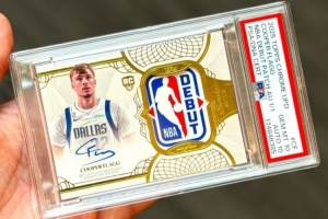 火爆！弗拉格NBA首秀補丁簽名卡開拍 49分鐘報價高達100萬美元！