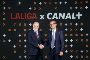 西甲官方：將與法媒Canal+合作，共同打擊盜播