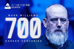 里程碑！馬克威廉姆斯打出生涯第700桿單桿破百，歷史第十人