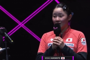 張本美和：第六局落后的時候以為要輸了，三連冠超出自己的預期