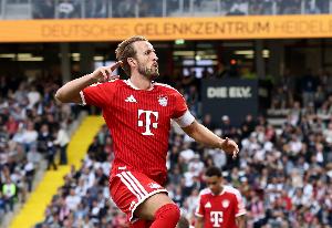 凱恩加盟拜仁后已轟入150球，同期姆巴佩137球，哈蘭德114球