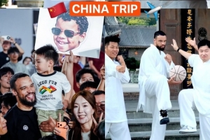 彈古箏打太極！太陽官方曬狄龍中國行合集：反派走向國際