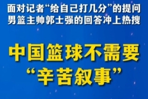 觀點：中國籃球不需要“辛苦敘事” 長期集訓并非最優解