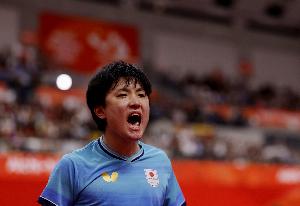 獨得2分！張本智和：日本隊終于超越中國隊拿到金牌，我等了10年