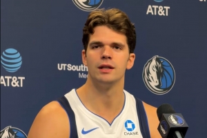 比貝羅維奇：在NBA打球一直是我的夢想 感謝獨行俠給我這次機會