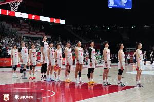 中國女籃VS中國臺北首發：張曼曼 楊舒予 唐子婷 羅欣棫 陳明伶