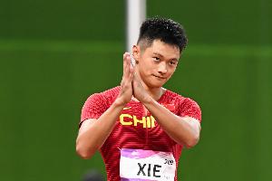 謝震業：我的亞運圓滿了，接力冠軍是獻給祖國母親的生日禮物