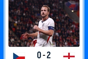 凱恩領銜！英格蘭隊史首次5名海外效力球員出戰(zhàn)正式比賽