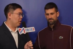 德約科維奇：第二盤體能還是有些吃力，在搶七局中自己打得非常好