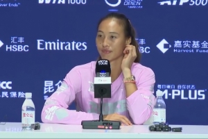 鄭欽文談觀眾加油：怎么開心怎么來就好，如何適應是球員該去做的