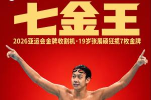 可惜！張展碩首次參加亞運會8項拿7金，無緣當選亞運男子MVP