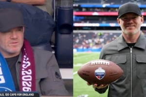 太陽報：魯尼在熱刺球場觀看NFL比賽，遭到球迷噓聲對待