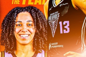 歷史首人！金州女武神替補薩隆全票當選本賽季W(wǎng)NBA最佳第六人