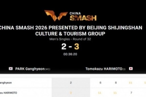 挽救2個賽點！張本智和3-2險勝樸康賢，晉級中國大滿貫男單16強